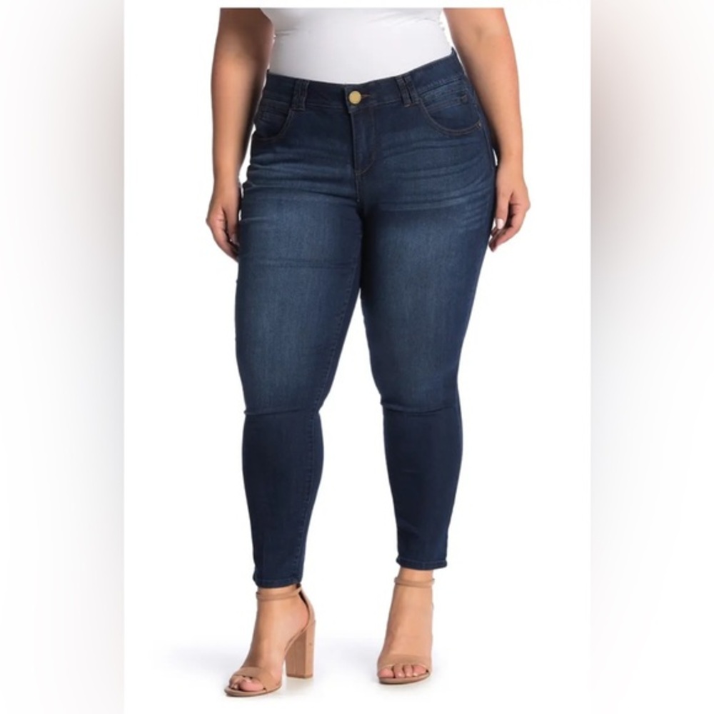 Democracy Dark Blue Ankle Jeans